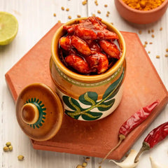 Homemade garlic pickle