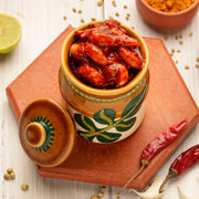 Homemade garlic pickle