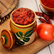 Swaadrani homemade tomato pickle jar