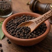 Whole Black Pepper.